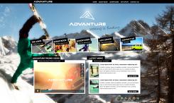 Website design # 76631 voor ADVANTURE - 