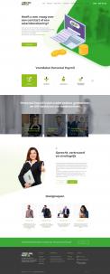 Website design # 948335 for Redesign of an existing website of a payroll company contest